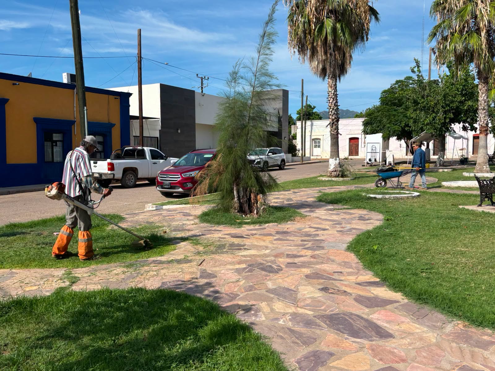 MANTENIMIENTO DE LOS PARQUES DEL MUNICIPIO